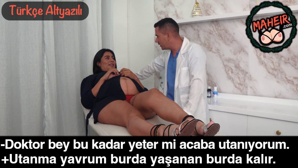 Muayeneye Gelen Hamile Kadını Bir Postada Doktor Sikiyor